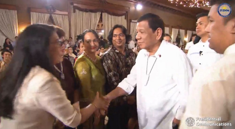 With President Duterte